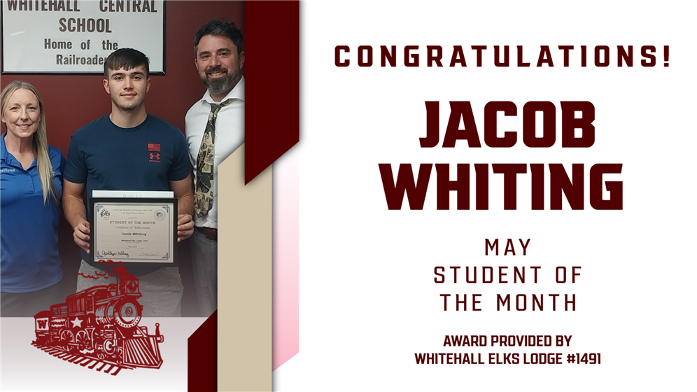 Jacob Student of the Month 
